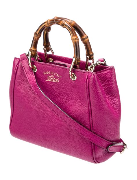 gucci bamboo mini shopper review